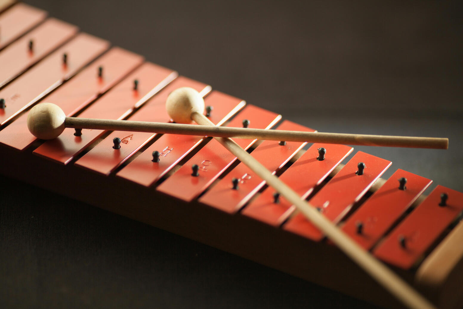 Photo by Méline Waxx: https://www.pexels.com/photo/shallow-focus-photography-of-red-xylophone-165972/